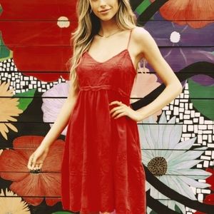 Wild Fable Summer Shorts Red Romper Size XL NWT